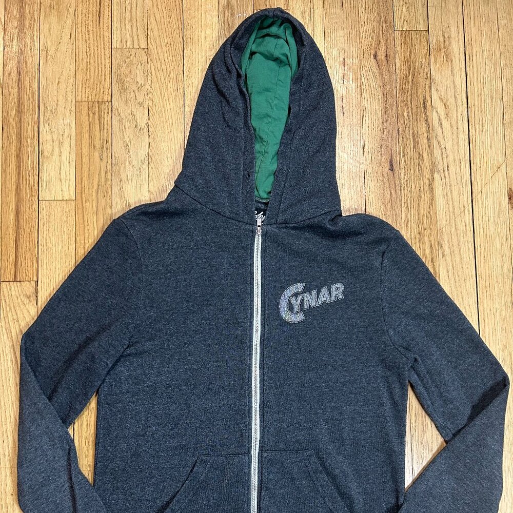 Cynar Branded Zip-Up Hooded Sweatshirt